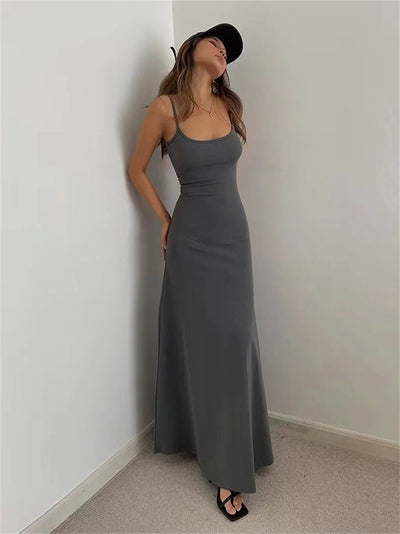 Valliere - Spaghettiträgerkleid Feminine Eleganz Sommer