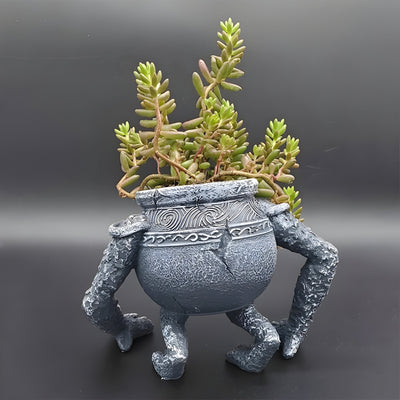TerraKnight Pot - Gartenrand Dekorativer Blumentopf