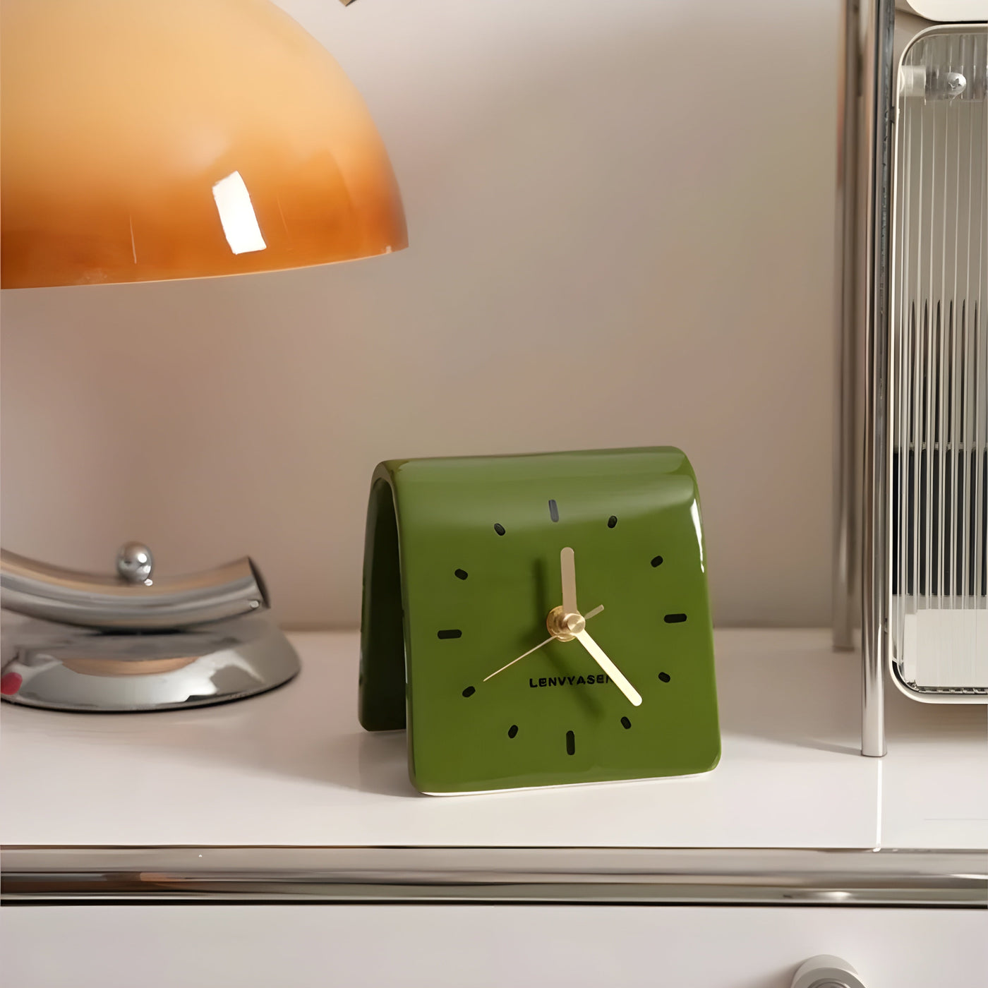 Timepiece Clock - Kreative Keramik-Tischuhr
