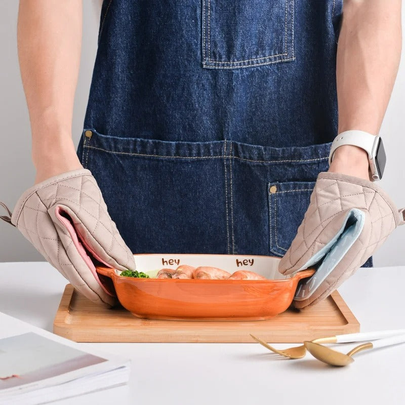 Silikonofenhandschuh in Fischform & Multifunktionales Küchenutensil - Finley