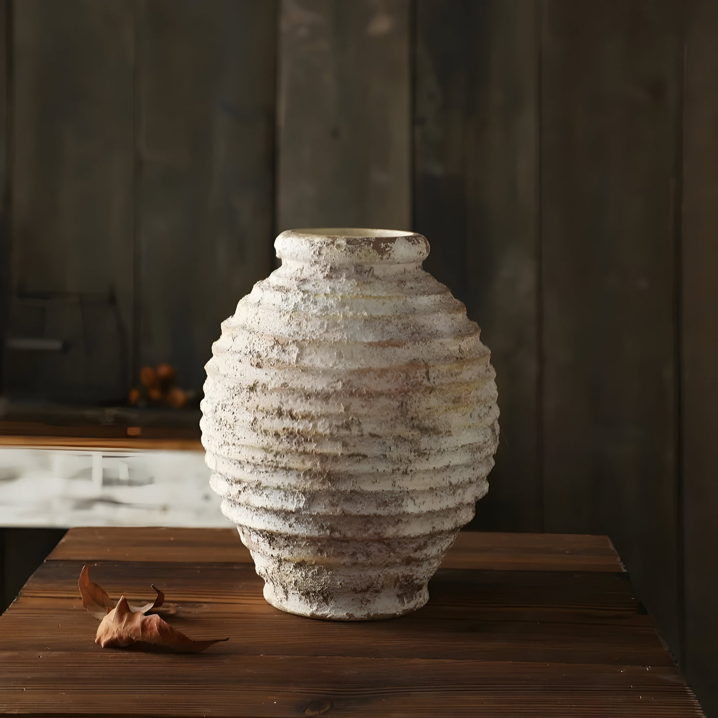 TimelessClay Vase - Retro Handgefertigt Töpferei Vase