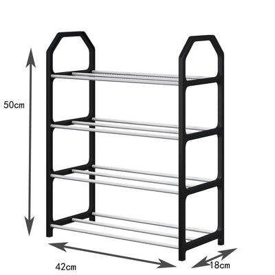 ShoeHaven Rack – Multifunktionaler 4-stufiger Schuh-Organizer
