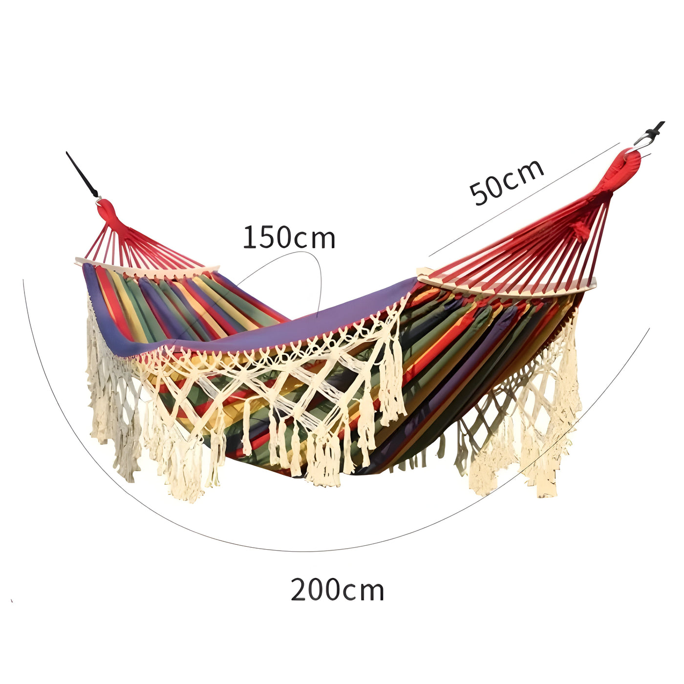 SkyLounge Hängematte - Faltbare Führung Outdoor Hangmatte