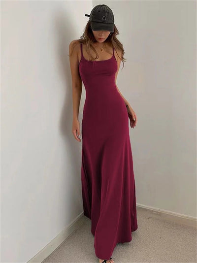 Valliere - Spaghettiträgerkleid Feminine Eleganz Sommer