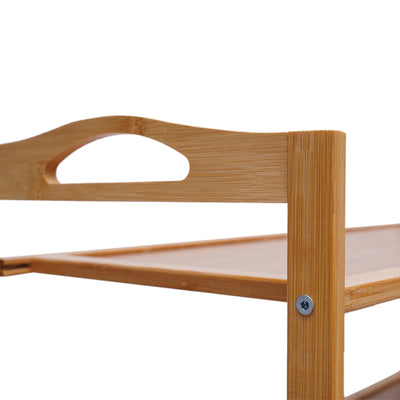 TidySole Rack – 4-stufiges Holzregal