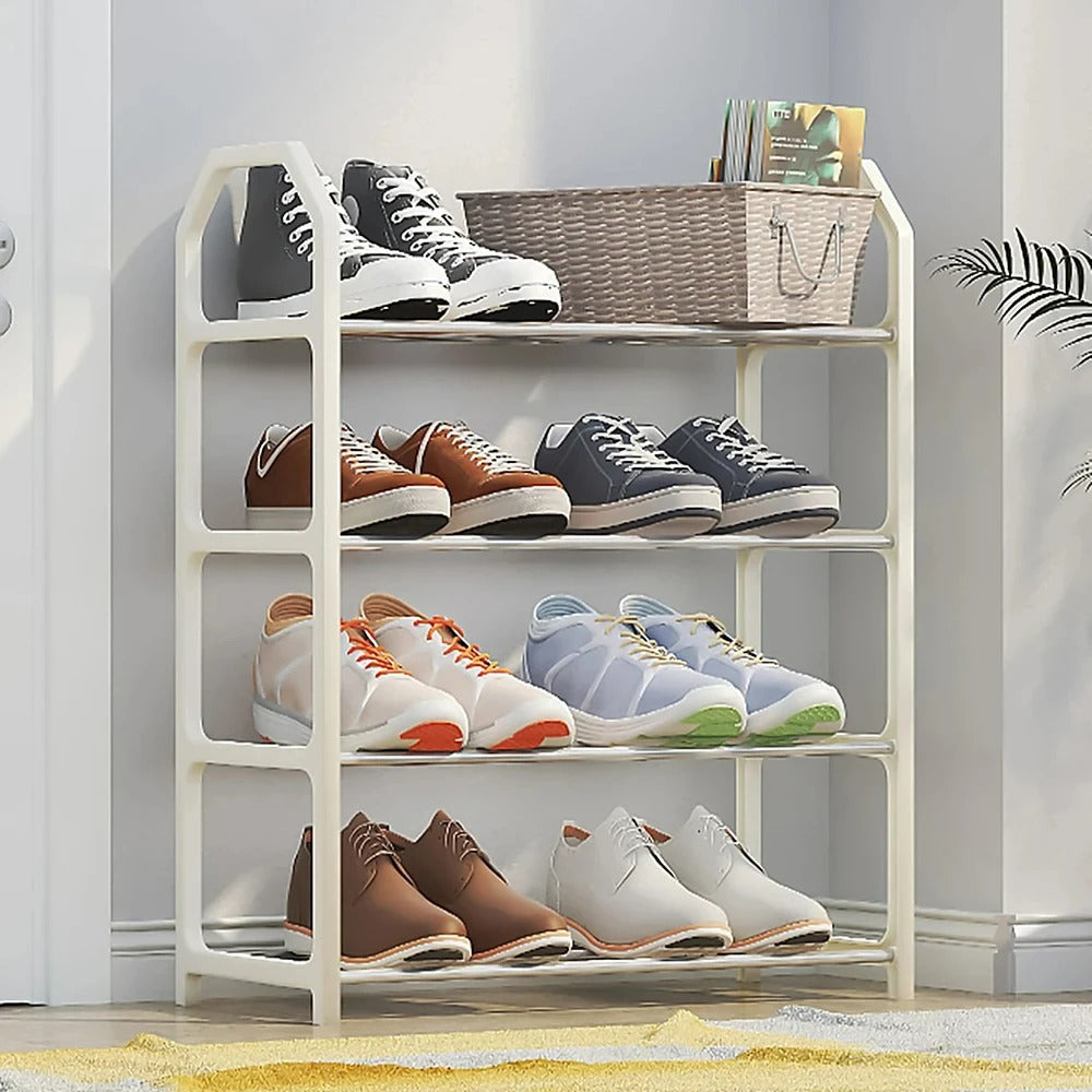 ShoeHaven Rack – Multifunktionaler 4-stufiger Schuh-Organizer