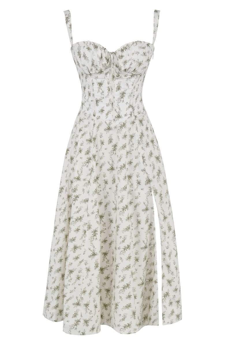 Vanessa - Korsett Midi Kleid Betont Weibliche Formen