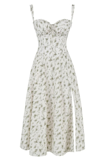 Vanessa - Korsett Midi Kleid Betont Weibliche Formen