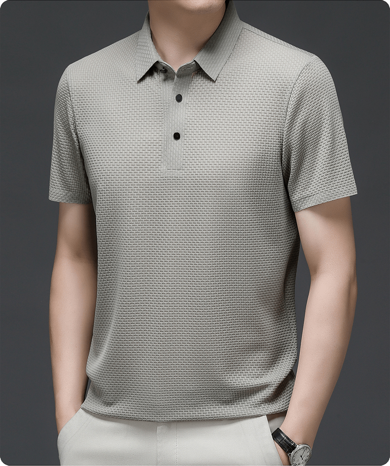Zack - Bequemes Kurzarm-Poloshirt für Männer