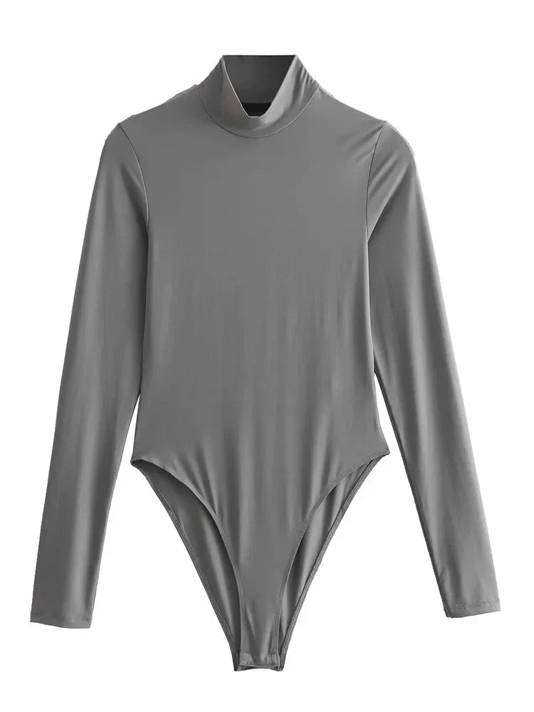 Shamie - Eleganter Rollkragen-Body
