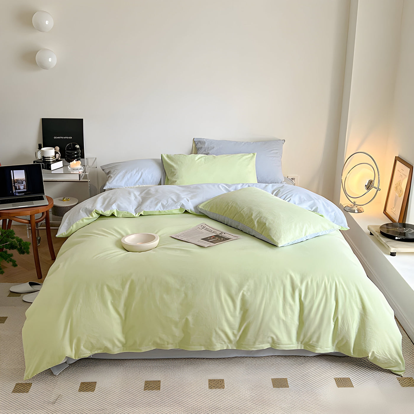 SunriseDream Set - Weich Duo Farbig Bettwaren-Set