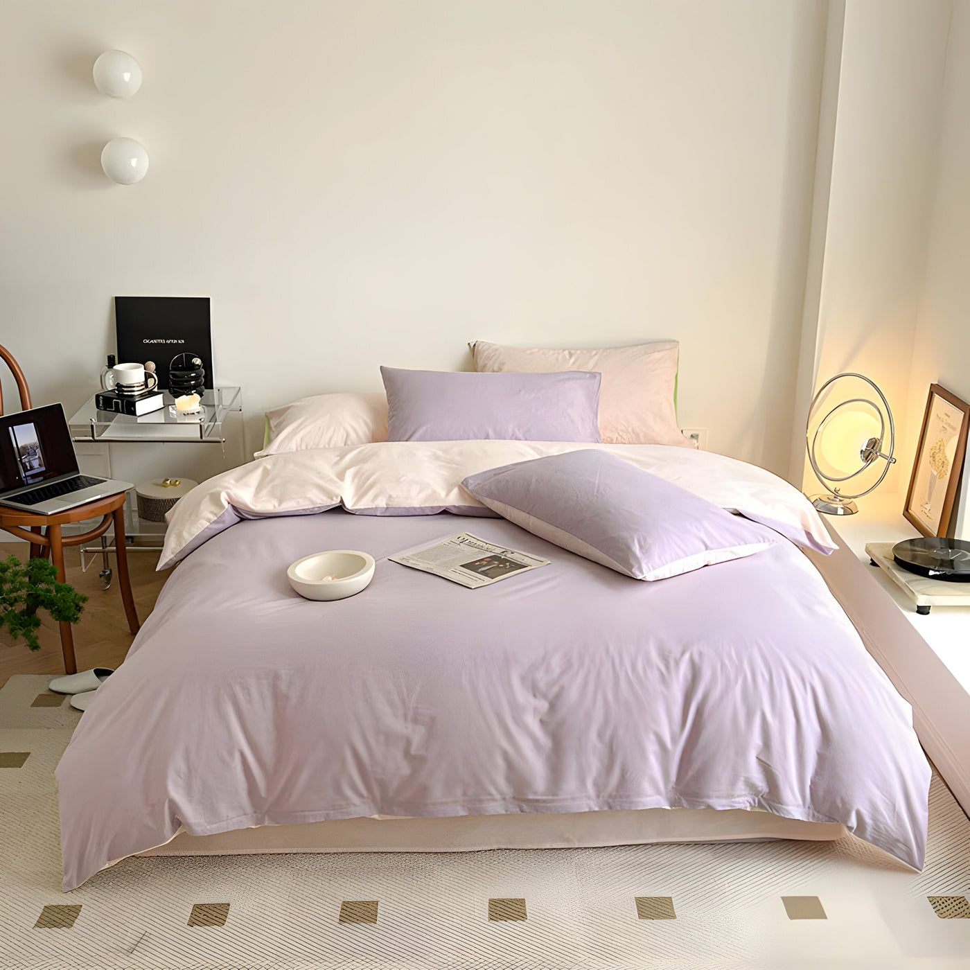 SunriseDream Set - Weich Duo Farbig Bettwaren-Set