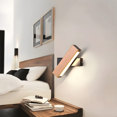 AdjustaLite Light - Nordic Holz Verstellbare LED-Wandleuchte