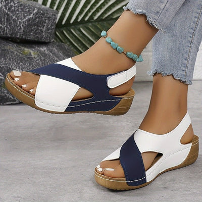 Selma | Retro-Ledersandalen