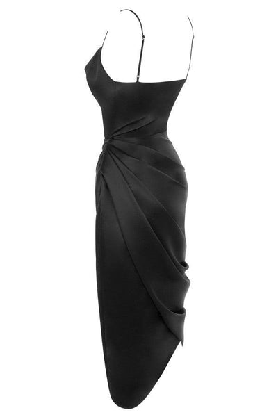 Valen - Elegantes Satin-Abendkleid mit Korsett-Oberteil