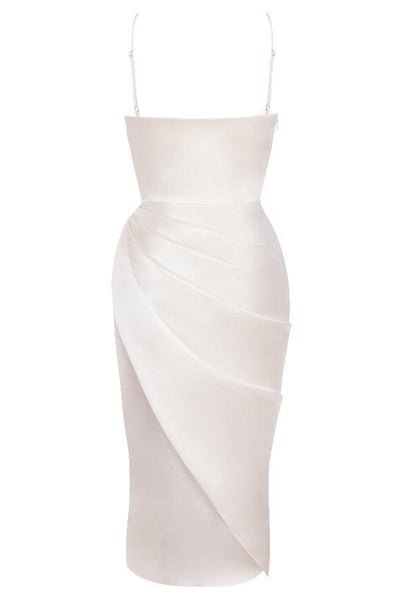 Valen - Elegantes Satin-Abendkleid mit Korsett-Oberteil