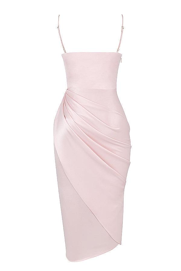 Valen - Elegantes Satin-Abendkleid mit Korsett-Oberteil