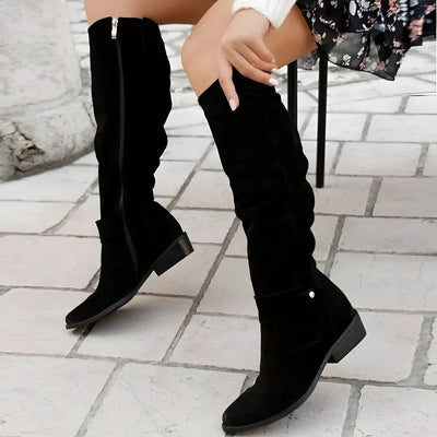 Varith™ - Premium Damenstiefel - in Schwarz
