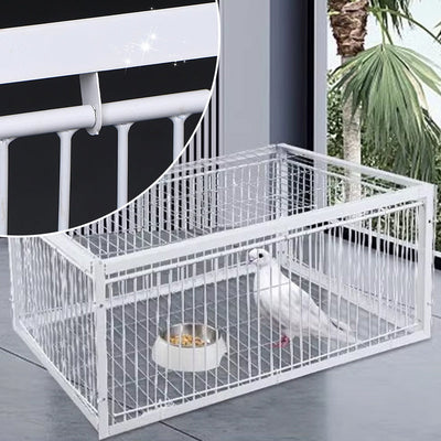 Tierschonende Vogelfalle mit Rückschlagsicherung – BirdSafe Falle