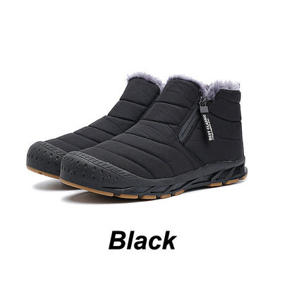 ANDRE |    Warme, wasserdichte Outdoor-Schneestiefel mit Kunstfellfutter für den Winter