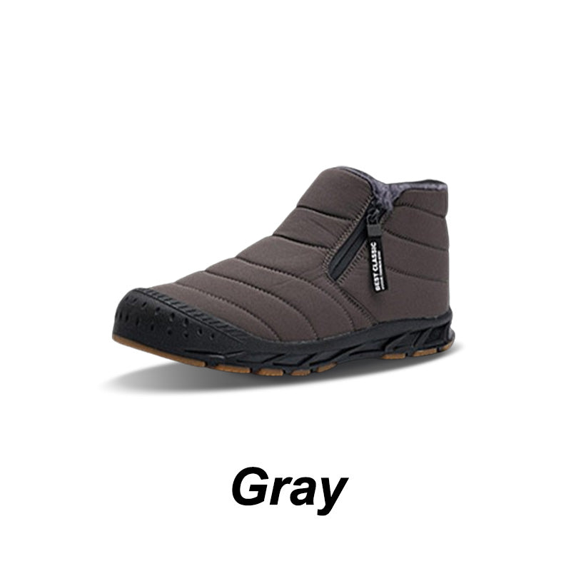 ANDRE |    Warme, wasserdichte Outdoor-Schneestiefel mit Kunstfellfutter für den Winter