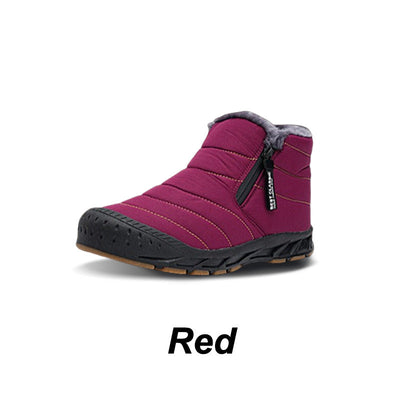 ANDRE |    Warme, wasserdichte Outdoor-Schneestiefel mit Kunstfellfutter für den Winter