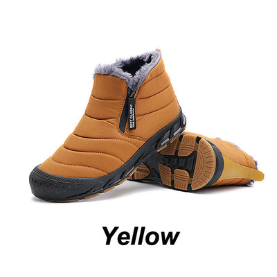 ANDRE |    Warme, wasserdichte Outdoor-Schneestiefel mit Kunstfellfutter für den Winter