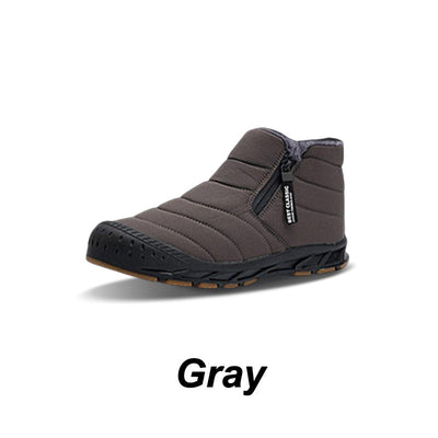 ANDRE |    Warme, wasserdichte Outdoor-Schneestiefel mit Kunstfellfutter für den Winter