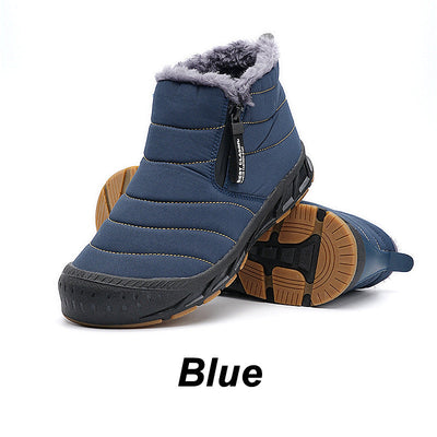 ANDRE |    Warme, wasserdichte Outdoor-Schneestiefel mit Kunstfellfutter für den Winter
