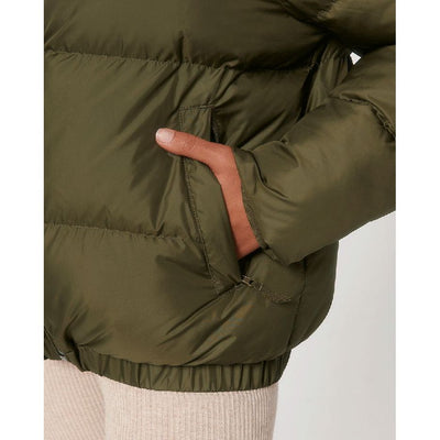 Unisex Winter Steppjacke dick gefüttert