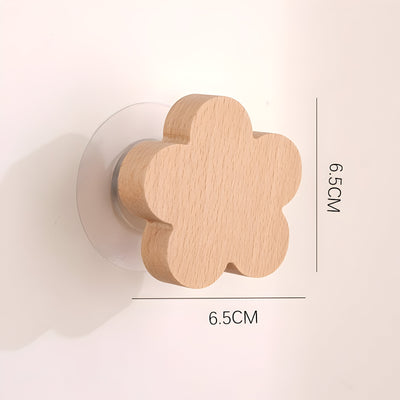 WoodWhimsy Hook - Tierförmiger Wandhaken aus Holz