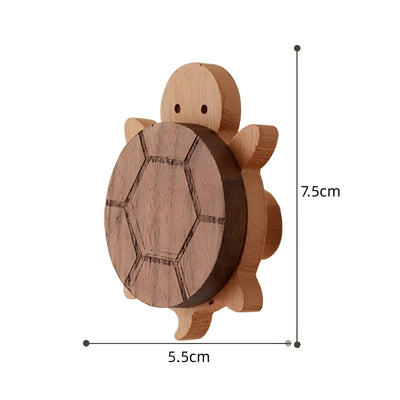 WoodWhimsy Hook - Tierförmiger Wandhaken aus Holz