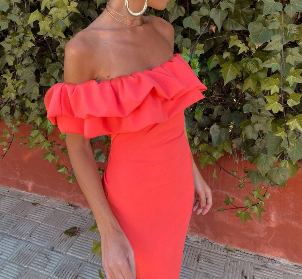 Adaya - Ärmelloses Midi-Kleid
