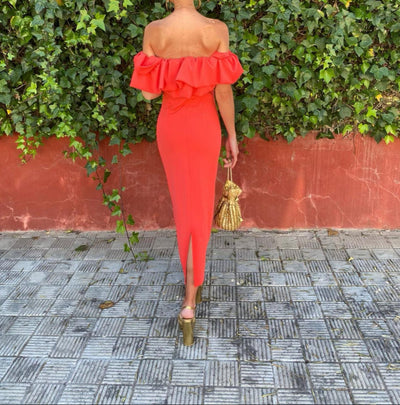 Adaya - Ärmelloses Midi-Kleid
