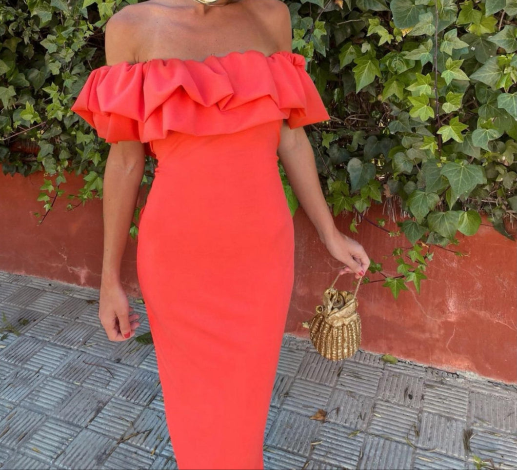 Adaya - Ärmelloses Midi-Kleid