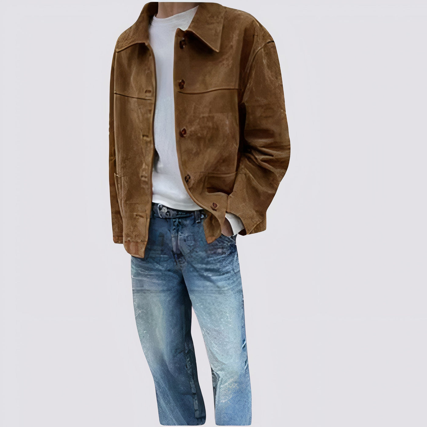Vintage Wildlederjacke - Harson