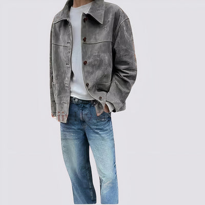 Vintage Wildlederjacke - Harson