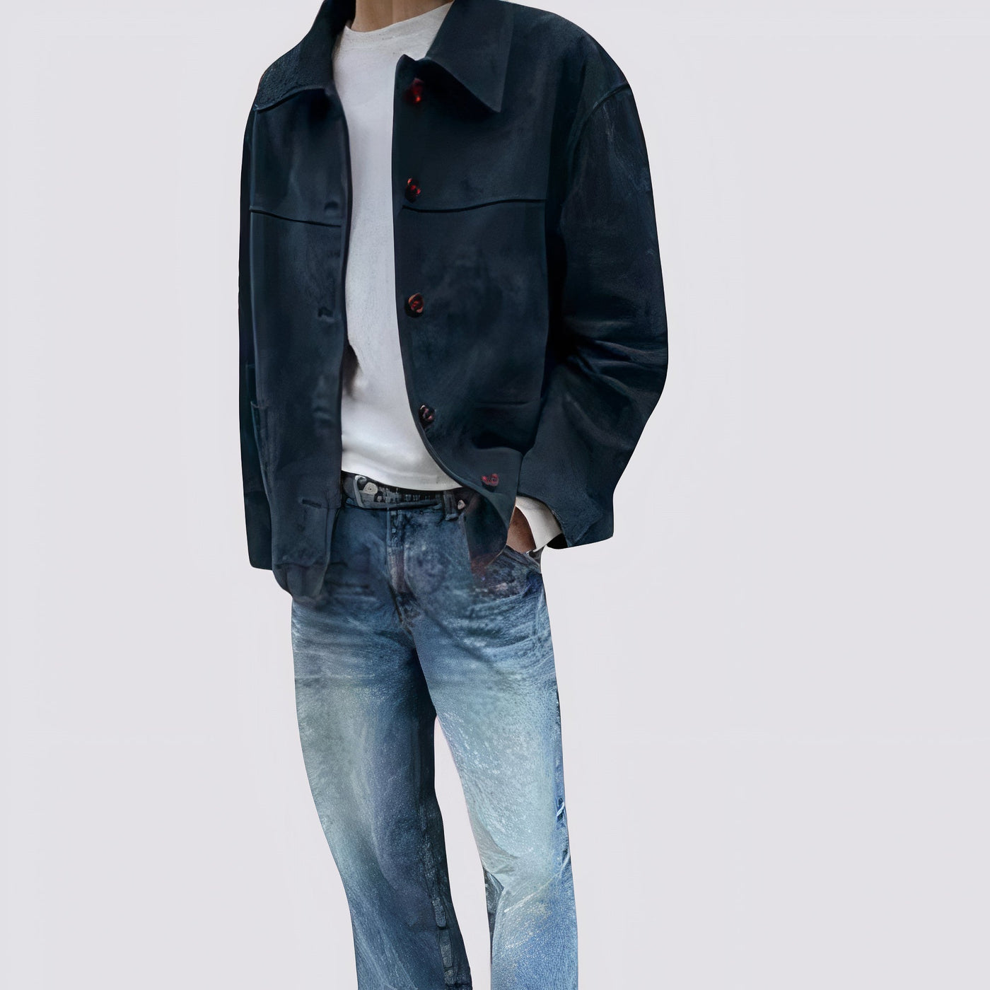 Vintage Wildlederjacke - Harson