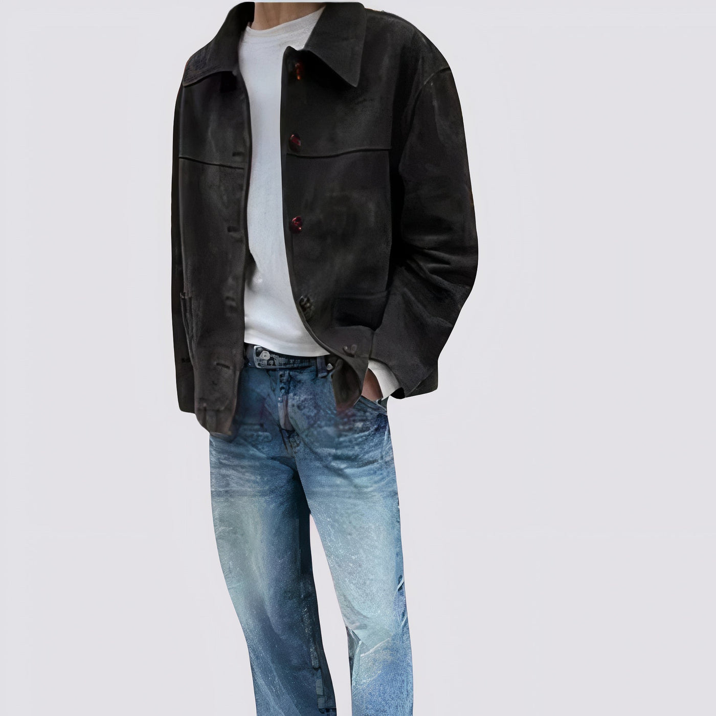 Vintage Wildlederjacke - Harson