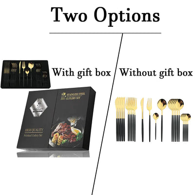 24-teiliges RVS Besteckset – Aurinox