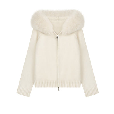 Stilvolle Kunstpelzjacke